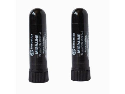 Zvýhodněný set: 2× Nosní inhalátor Migréna – 1 ml – Herbatica