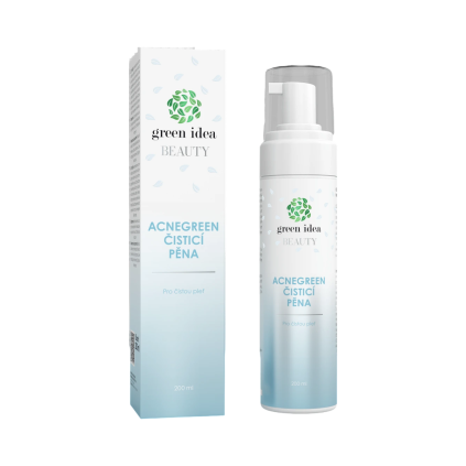 Acnegreen – čisticí pěna 200 ml – Green idea