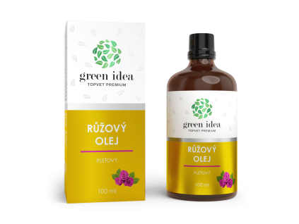 Růžový pleťový olej 100 ml – Green idea