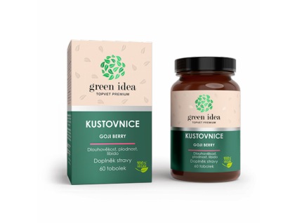 Kustovnice čínská – bylinný extrakt – kapsle 60 ks – Green idea
