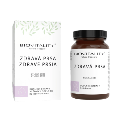 Zdravá prsa – bylinný komplex – kapsle 30 ks – Green idea