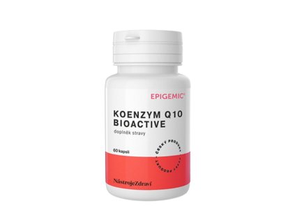 Koenzym Q10 BioActive – 60 kapslí – Epigemic®