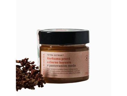 Terapeutický med s kurkumou a černým pepřem 2