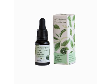 Kopřiva dvoudomá – Tetra bylinný extrakt – 15 ml – Naturmeda