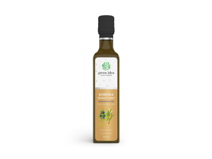 Borůvkový třtinový sirup 250 ml - Green idea