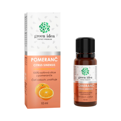 Pomeranč 100% silice 10 ml - Green idea