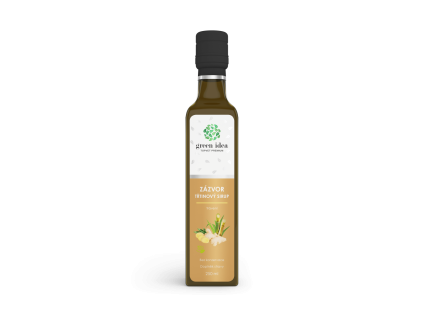 Zázvorový třtinový sirup 250 ml - Green idea