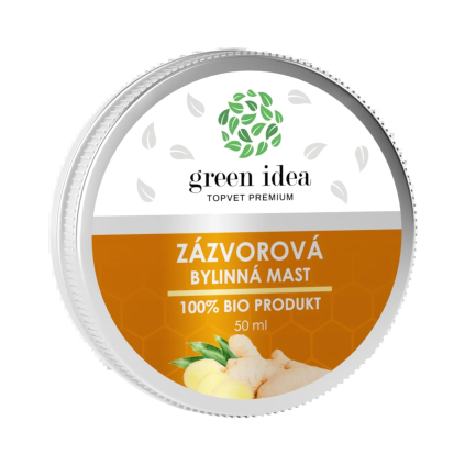 Zázvorová mast 50 ml - Green idea