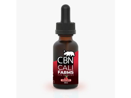 CBD & CBN Olej (2000 mg CBD + 500 mg CBN) – Třešeň – 30 ml – CaliFarms
