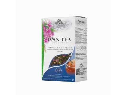 Ivan čaj (vrbovka úzkolistá) s borůvkami