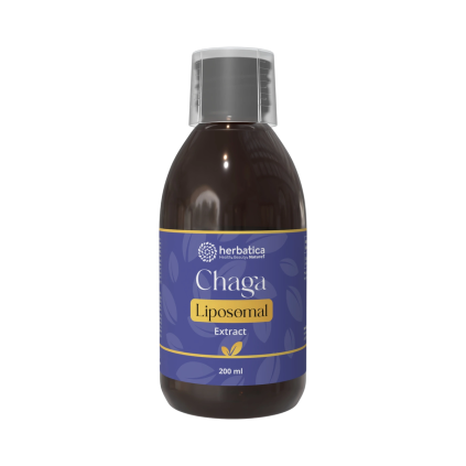 Lipozomální extrakt Čaga (40 % polysacharidů) - 200 ml - Herbatica