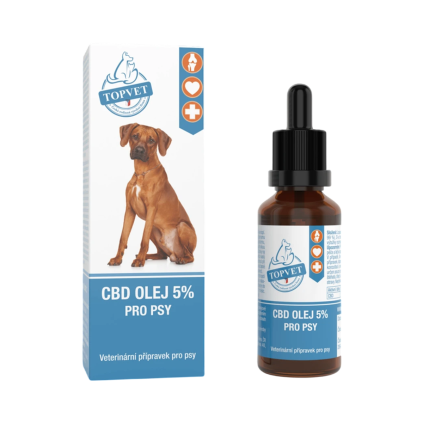 CBD olej 5 % pro psy 10 ml – Green idea