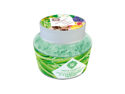 Cukrový peeling s citronovou trávou 200 g – Green idea