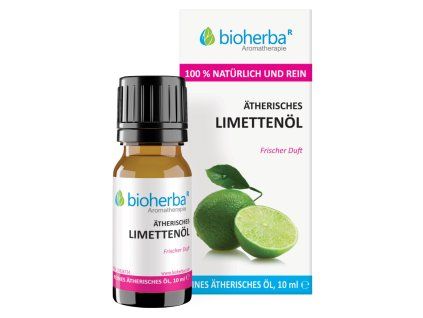 Esenciální olej limetka – 10 ml – Bioherba