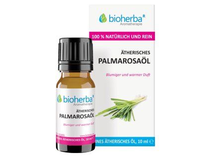 Esenciální olej palmarosa – 10 ml – Bioherba