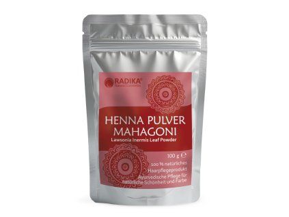Henna prášek mahagon - 100 g - Bioherba