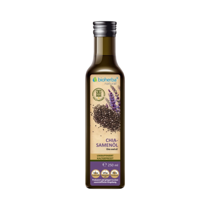 Chia olej lisovaný za studena - 250 ml - Bioherba