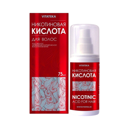 Kyselina nikotinová na vlasy – 75 ml – Vitateka
