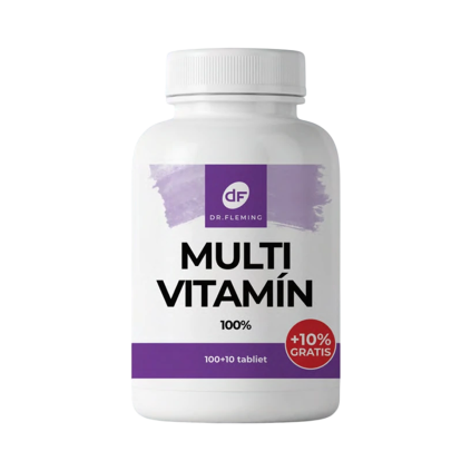 Multivitamín 100% - 110 tablet - Dr. Fleming