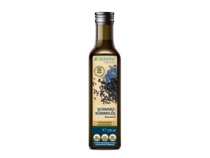 Olej z černuchy seté lisovaný za studena, nerafinovaný - 250 ml - Bioherba
