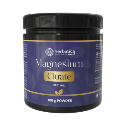 Magnesium citrát 100 g prášek Herbatica