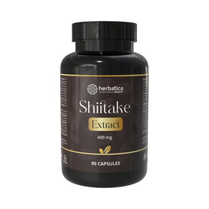 Shiitake extrakt 90 kapslí Herbatica