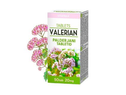 Kozlík lékařský 20 mg - 50 tablet - Vitateka