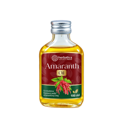 Amarantový olej lisovaný za studena – Herbatica 100 ml