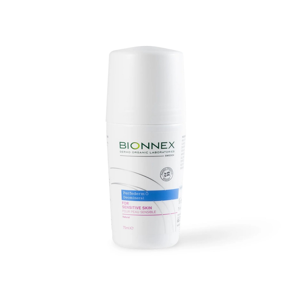 Levně Minerální deodorant roll-on pro citlivou pokožku - 75ml - Bionnex
