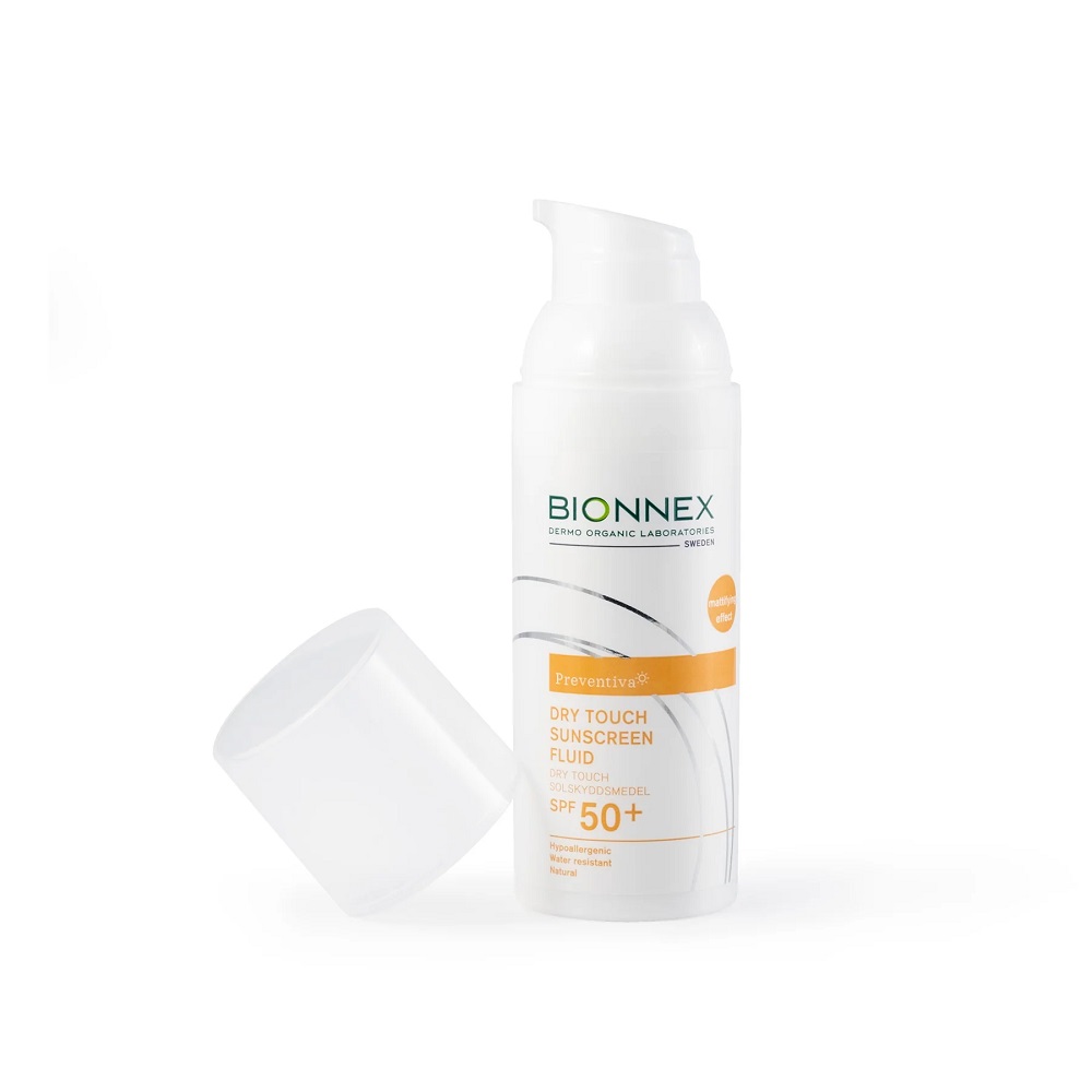 Levně Ochranný krém na opalování "Suchý dotek" SPF 50+, 50 ml - Bionnex