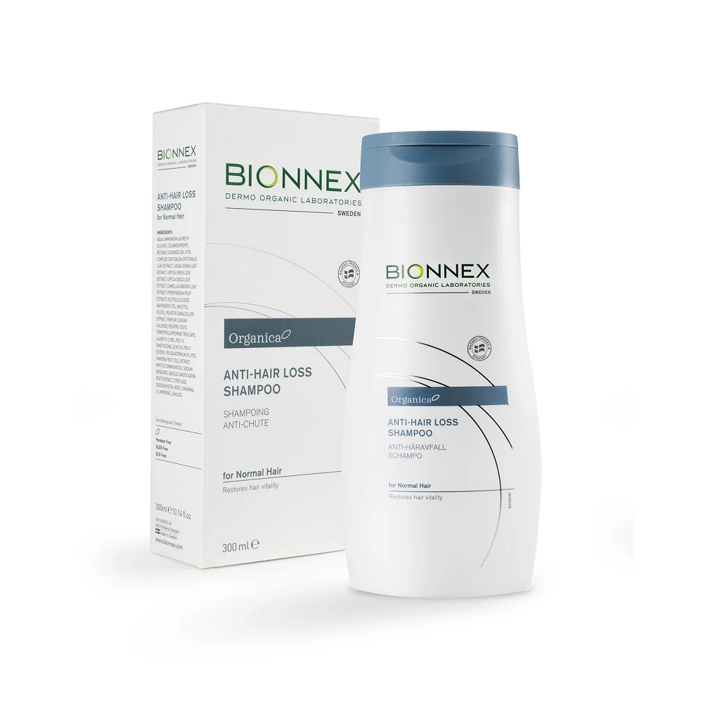 Levně Šampon proti vypadávání vlasů na normální vlasy - 300 ml - Bionnex