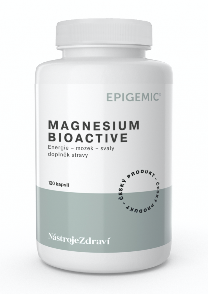 Levně Epigemic® Magnesium BioActive - 120 kapslí- Epigemic®