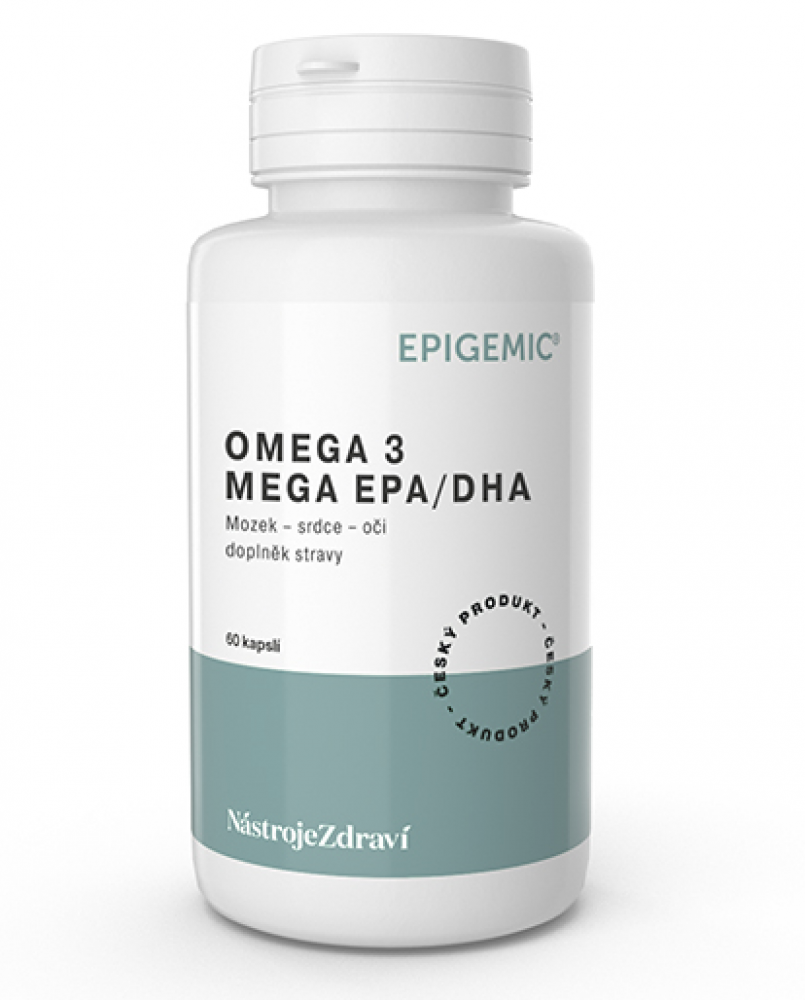 Levně Omega 3 MEGA/EPA - 60 kapslí - Epigemic®