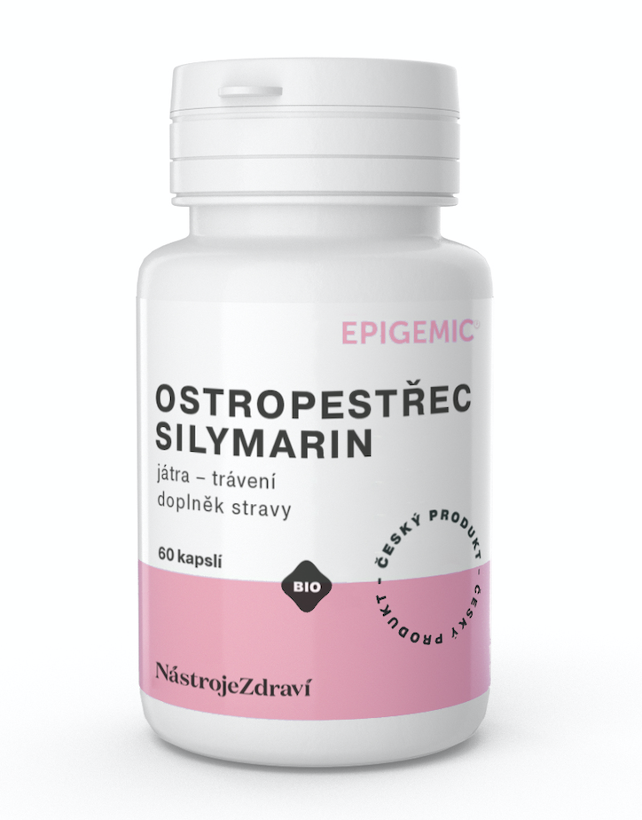 Epigemic® Ostropestřec BIO extrakt - 60 kapslí - Epigemic®