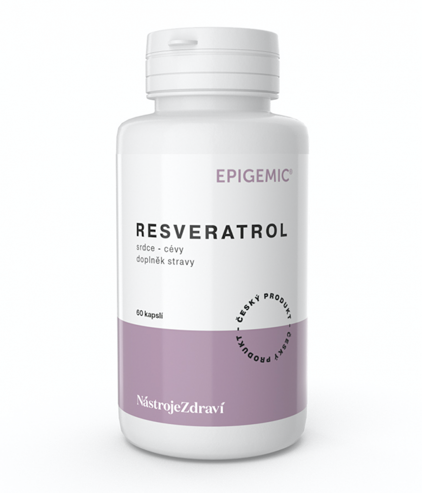 Levně Epigemic® Resveratrol - 60 kapslí- Epigemic®