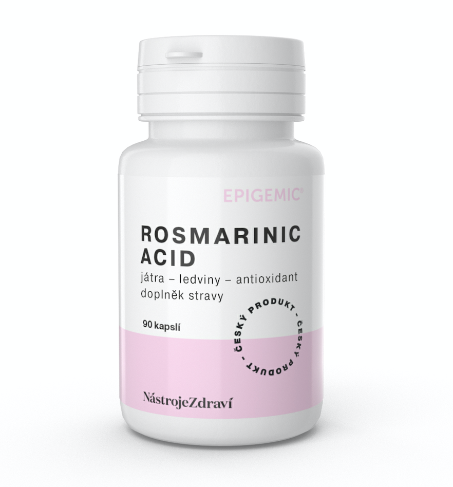 Rosmarinic acid kyselina rozmarýnová- 90 kapslí - Epigemic®