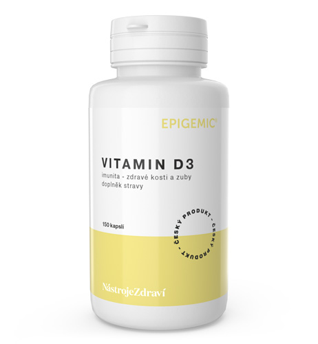 Levně Epigemic® Vitamin D3 - 150 kapslí - Epigemic®