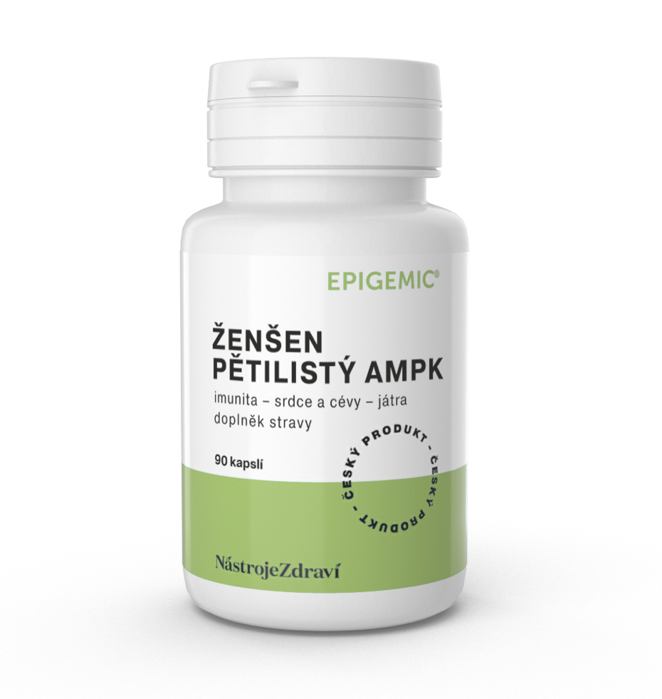 Epigemic® Ženšen pětilistý AMPK - 90 kapslí - Epigemic®