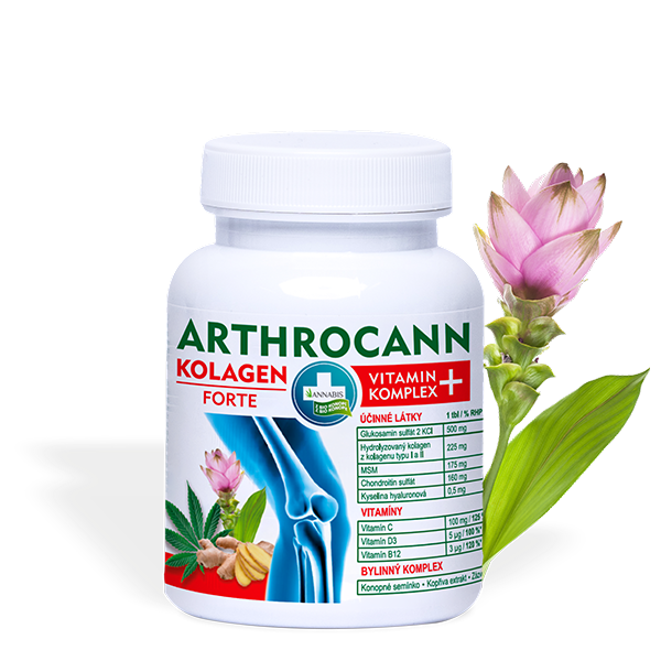 ARTHROCANN KOLAGEN FORTE vitaminový komplex + kloubní výživa - 60 tablet - Annabis