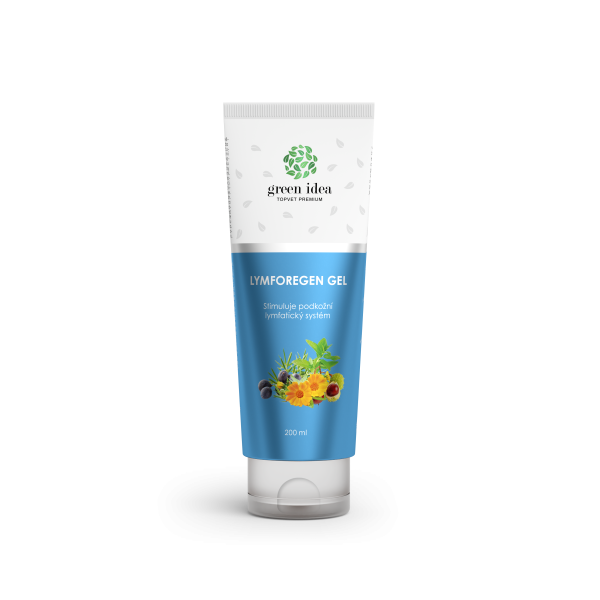 Lymforegen masážní gel v tubě 200 ml - Green idea