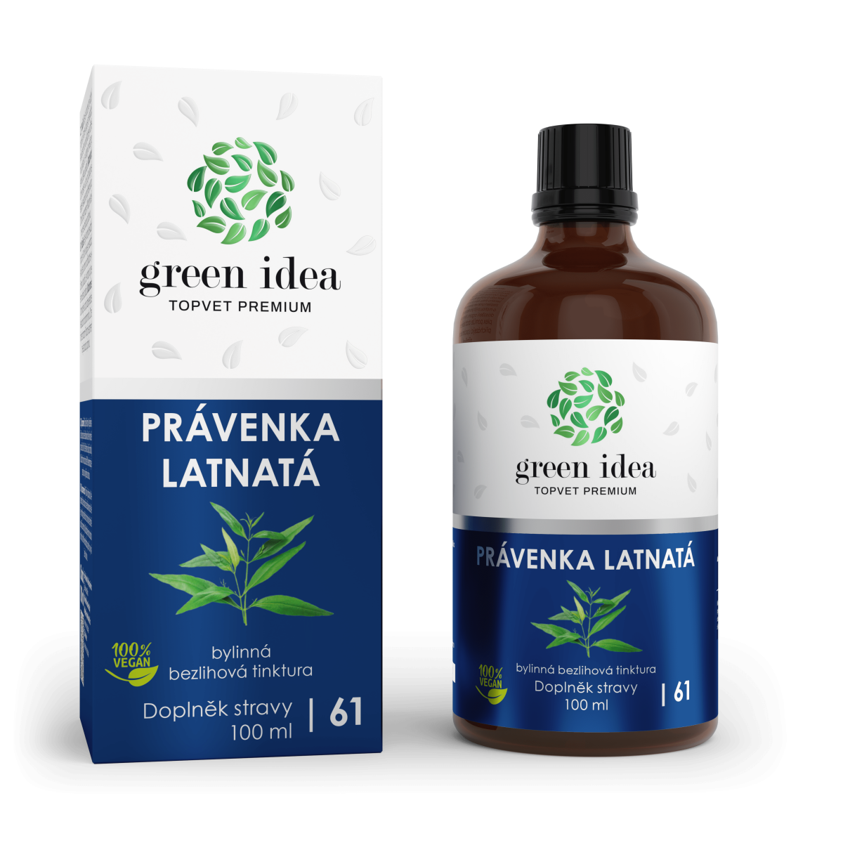 Právenka latnatá - bezlihová tinktura 100 ml - Green idea