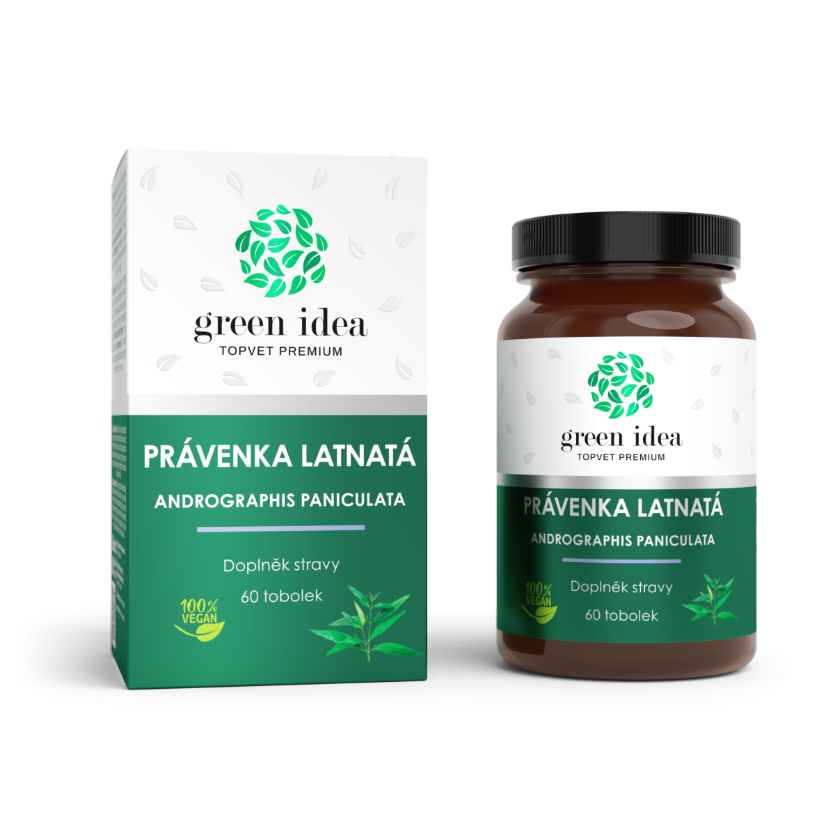 Právenka latnatá - tobolky 60 ks - Green idea