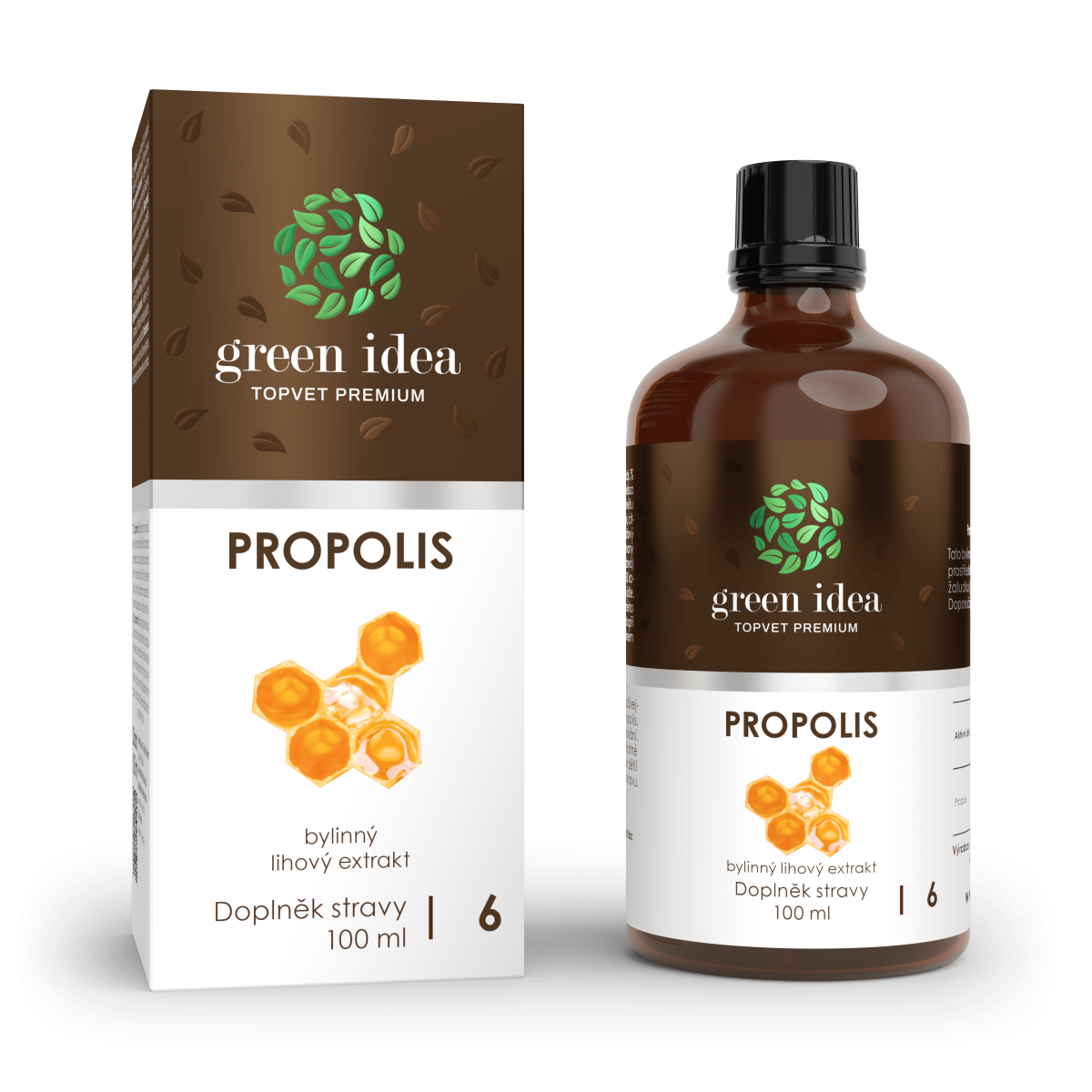 Propolis tinktura - kapky 100 ml - Green idea