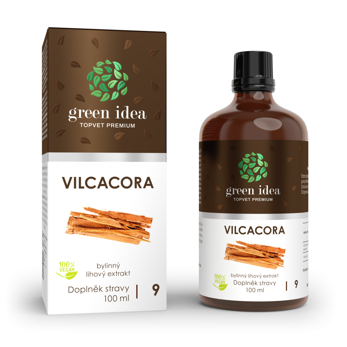 Vilcacora tinktura - kapky 100 ml - Green idea