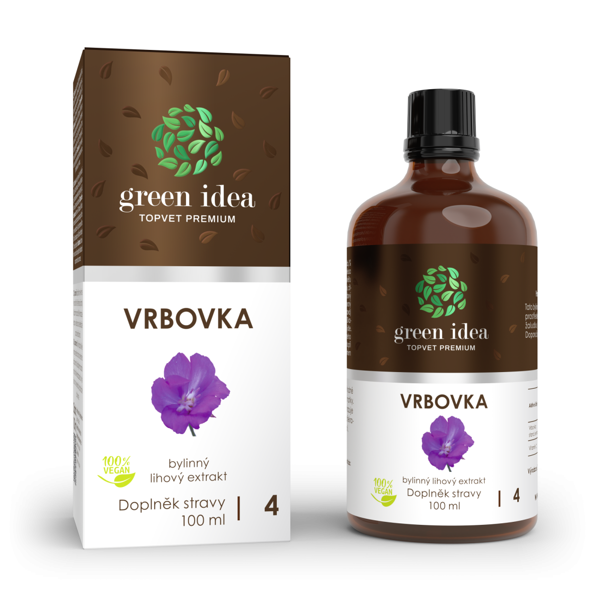 Vrbovka tinktura - kapky 100 ml - Green idea