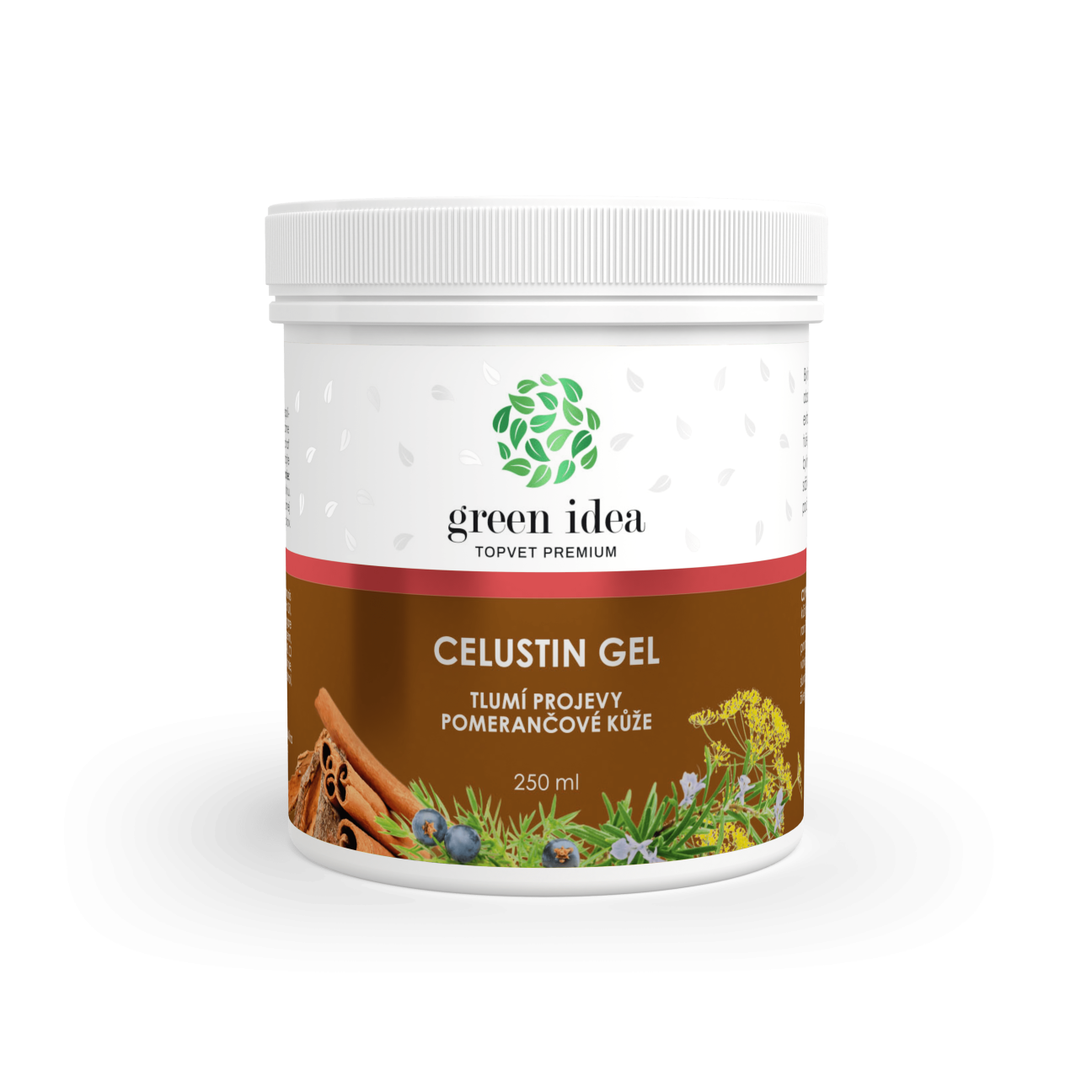 Celustin masážní gel 250 ml - Green idea