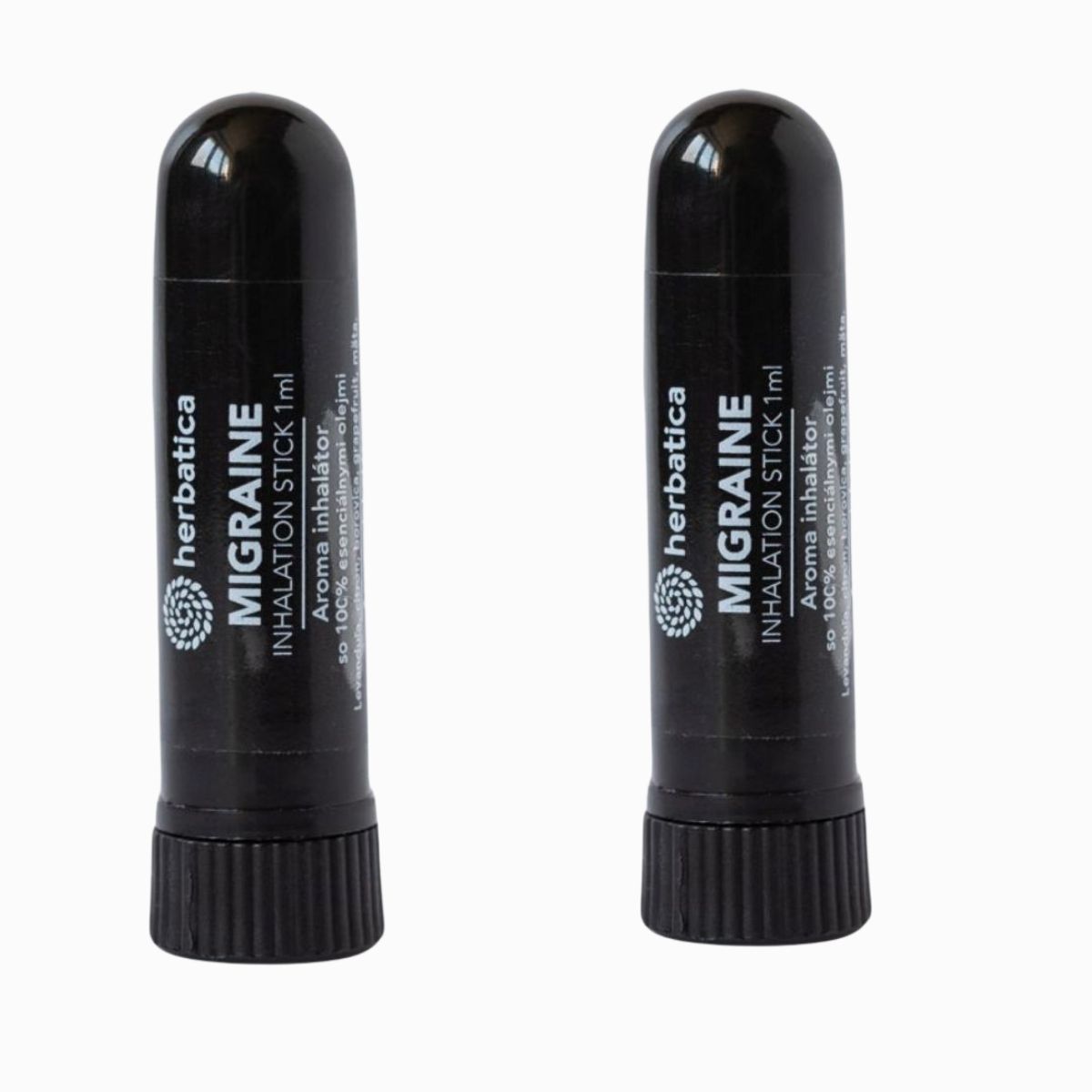 Zvýhodněný set: 2x Nosní inhalátor Migréna - 1ml - Herbatica