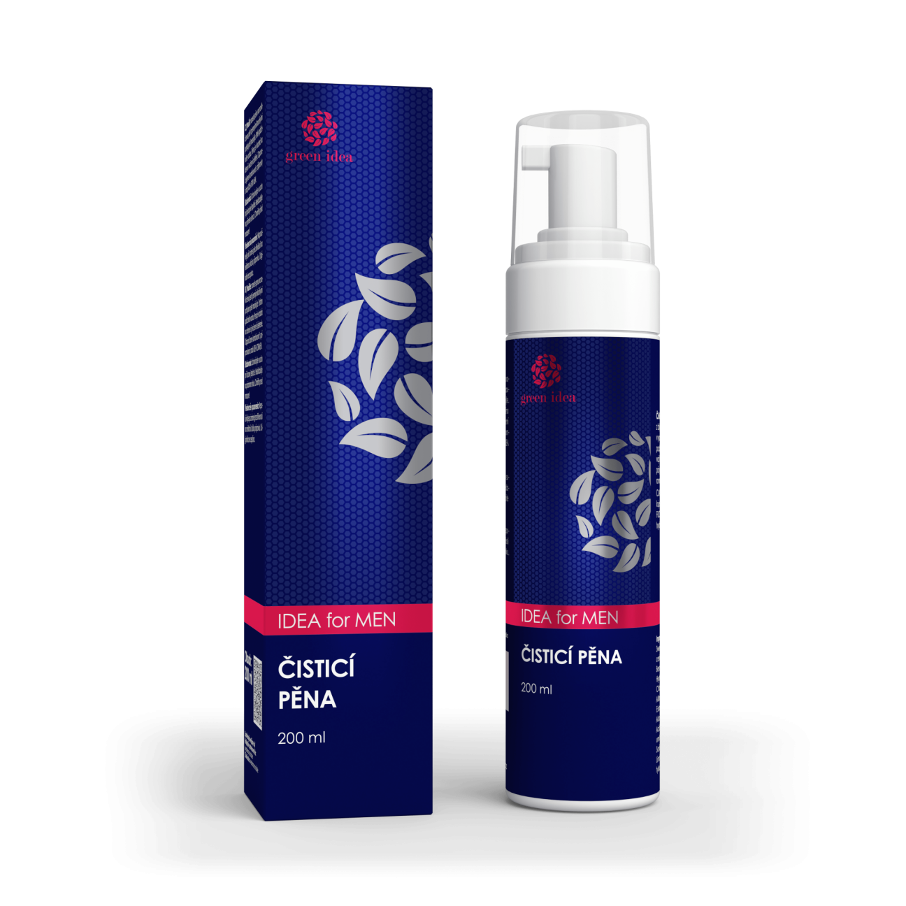 IDEA for MEN - Čisticí pěna pro muže 200 ml - Green idea