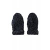 Rukavice z merino vlny černé - Ovecha (veľkosti L)
