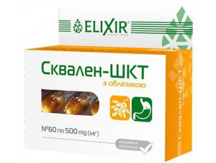Szkvalén - GIT homoktövissel - Elixir 60 kapszula